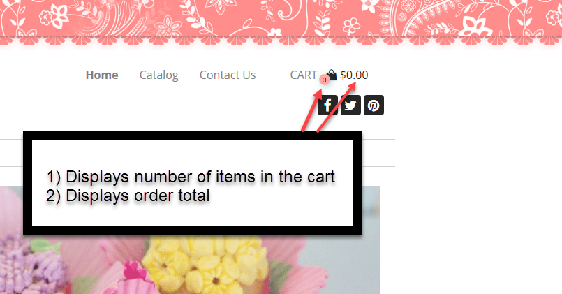 Display Cart Total-QTY-Display Cart Total-QTY