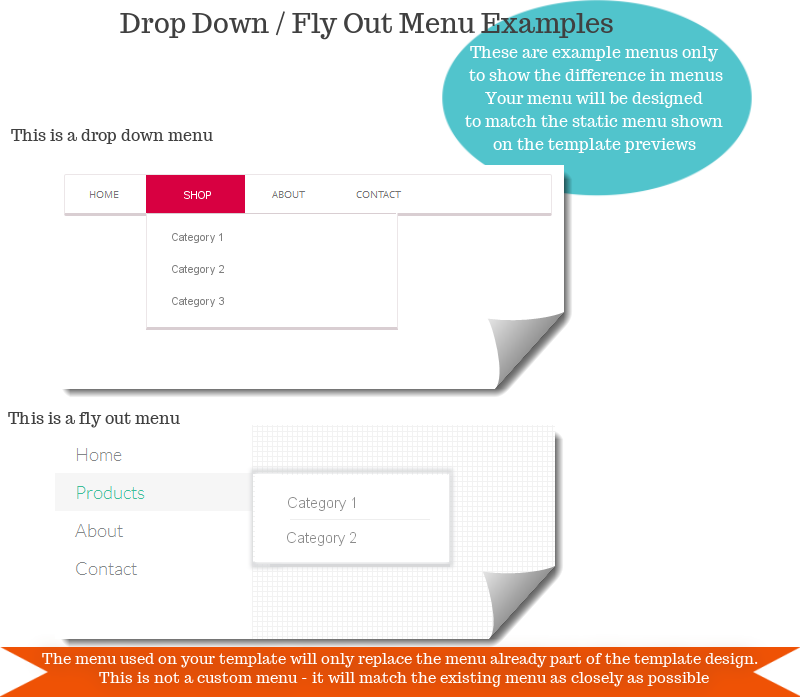 Drop Down/Fly Out Menu-