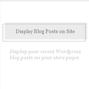 Display Blog Posts on Site-